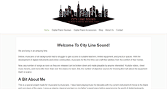 Desktop Screenshot of citylinesound.com