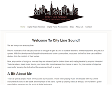 Tablet Screenshot of citylinesound.com